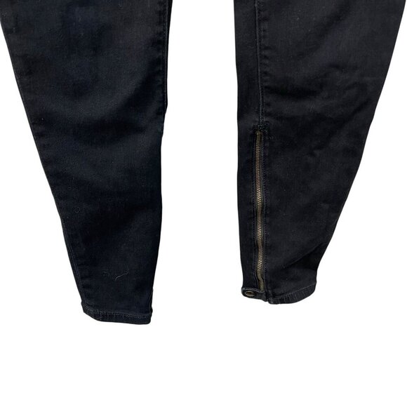 Pilcro And The Letterpress By Anthropologie Jeans Sz 26 Denim Pockets Zip Ankle - Picture 4 of 12